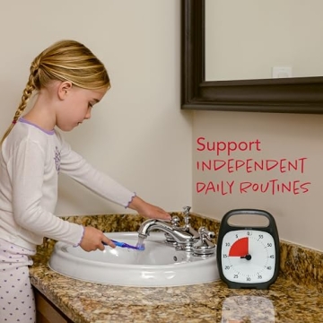 TIME TIMER PLUS 60 Minute Visual Timer for Kids & Adults