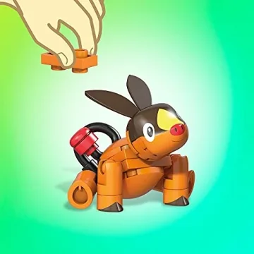 Mega Construx Pokemon Tepig Construction Set for Kids
