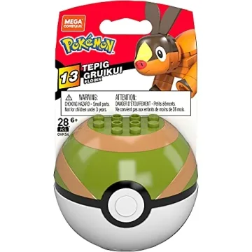 Mega Construx Pokemon Tepig Construction Set for Kids
