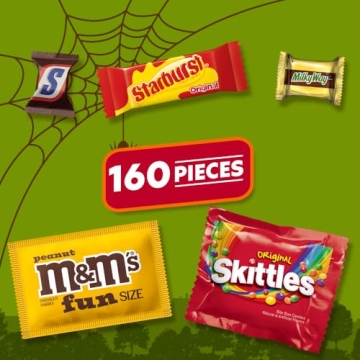 M&M'S, SNICKERS, SKITTLES & STARBURST Halloween Candy