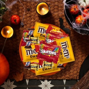 M&M'S, SNICKERS, SKITTLES & STARBURST Halloween Candy