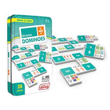 Junior Learning Division Match & Learn Dominoes, Multi