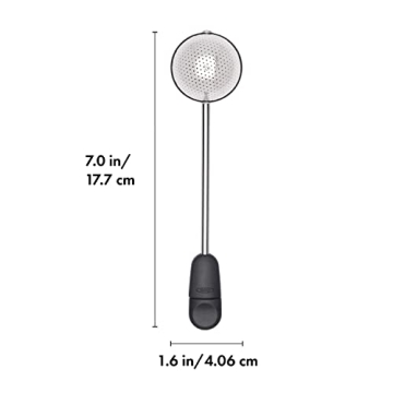 OXO BREW Twisting Tea Ball Infuser for Loose Leaf Tea