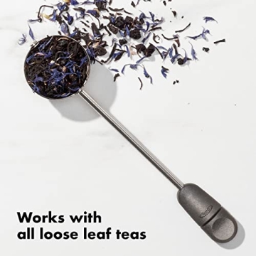 OXO BREW Twisting Tea Ball Infuser for Loose Leaf Tea