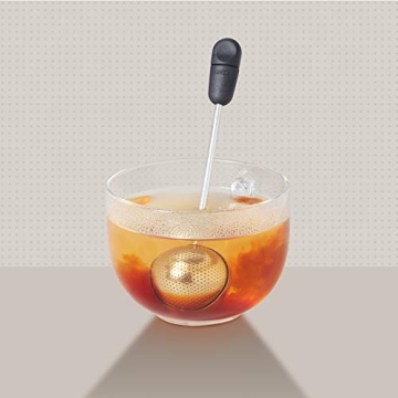 OXO BREW Twisting Tea Ball Infuser for Loose Leaf Tea