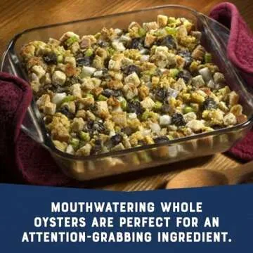 Bumble Bee Whole Canned Oysters - Easy & Delicious Protein Snack