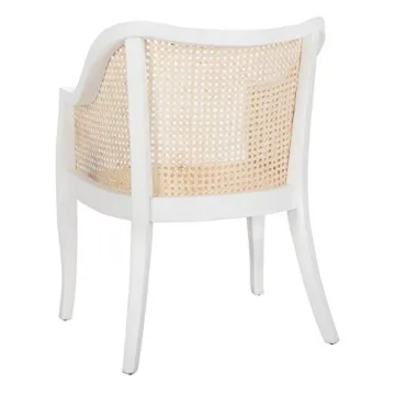 Stylish Safavieh Maika White Dining Chair for Elegance