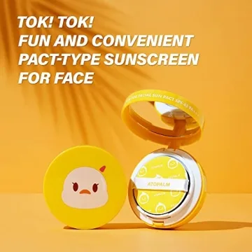 ATOPALM Tok Facial Sun Pact 15g SPF43 PA+++ Mineral Cream