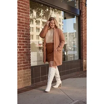 Stylish Plus Size Knee High Dress Boots for Women