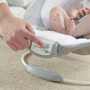 Ingenuity Soothing Baby Bouncer with Vibrations & Toys