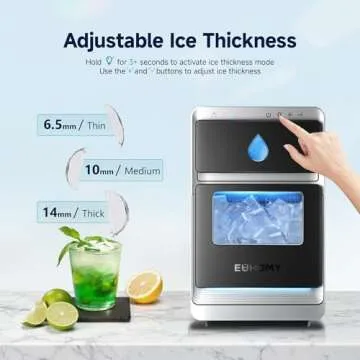 EUHOMY LunaArc™ Ice Maker - Fast, Efficient & Clean