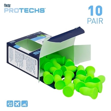 Flents Foam Ear Plugs for Sleeping and Noise Reduction