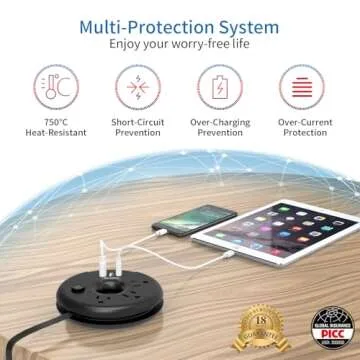 i Donut Travel Power Strip for Instant Charging Anywhere