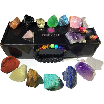 Chakra Therapy Starter Collection 17 pcs Crystals Kit