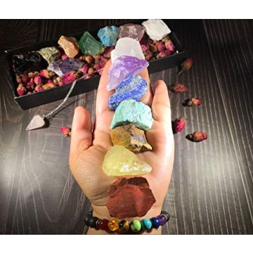 Chakra Therapy Starter Collection 17 pcs Crystals Kit