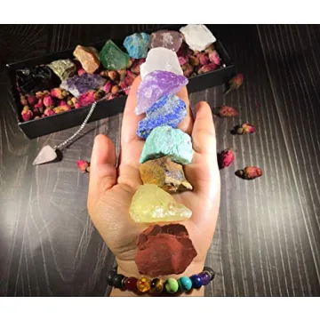 Chakra Therapy Starter Collection 17 pcs Crystals Kit