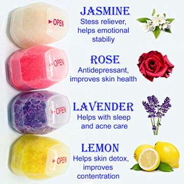 PureAction Replacement Filters Set for use with Vitamin C Filter Shower Head SH158 - Removes Chlorine, Chloramine & Fluoride - Increases pH Softens Hard Water