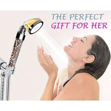 PureAction Replacement Filters Set for use with Vitamin C Filter Shower Head SH158 - Removes Chlorine, Chloramine & Fluoride - Increases pH Softens Hard Water