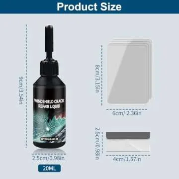 Windshield Crack Repair Kit for All Glass Surfaces