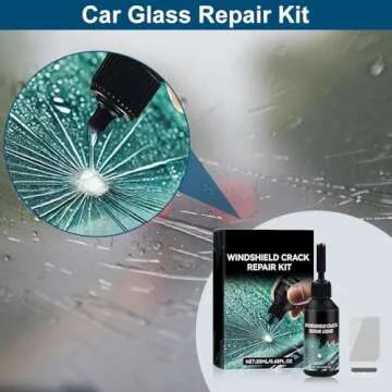 Windshield Crack Repair Kit for All Glass Surfaces