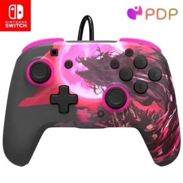 PDP REMATCH Enhanced Wired Nintendo Switch Pro Controller, Switch Lite/OLED Compatible - The Legend ...
