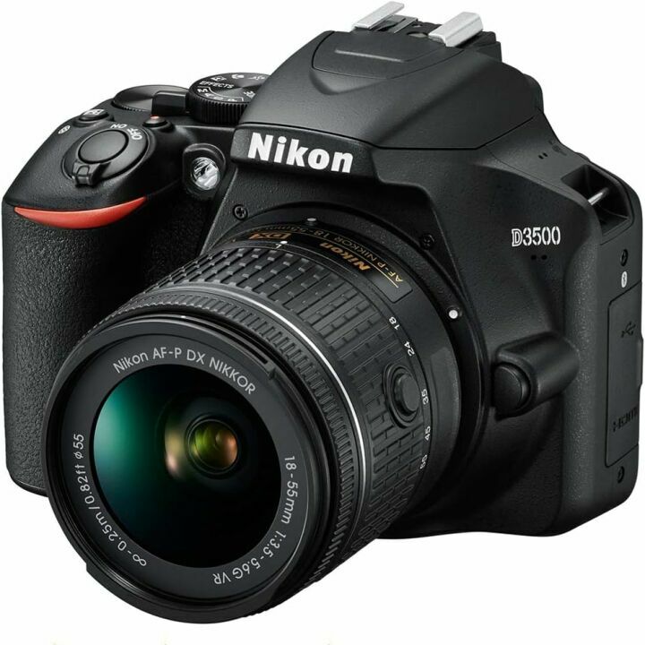 Nikon D3500 DSLR with 18-55mm VR Lens – Renewed