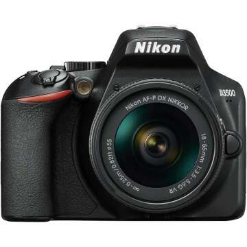 Nikon D3500 DSLR with 18-55mm VR Lens – Renewed