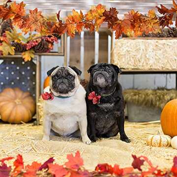 DearHouse 2 Pack Fall Garland Artificial Autumn Decor