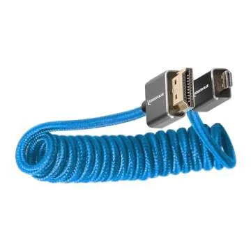 KONDOR BLUE Micro HDMI to HDMI Cable 12-24" Braided
