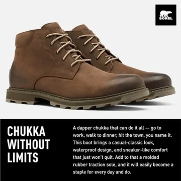 SOREL Madson ll Waterproof Chukka Boot for Men