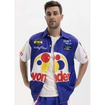 YOLINYOISH Ricky Bobby Costume Talladega Nights Halloween Racing Car Shirts Adults Clothing for Men and Women Halloween Party Props Size XXL