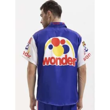 YOLINYOISH Ricky Bobby Costume Talladega Nights Halloween Racing Car Shirts Adults Clothing for Men and Women Halloween Party Props Size XXL