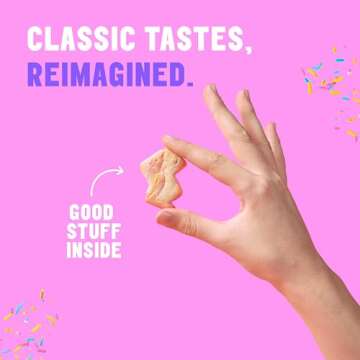 Mavericks Birthday Cake Bolt Vegan Cookies for Kids - 16 Pouches