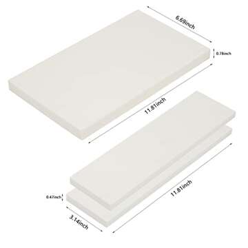 Adjustable Labs Insect Pinning Spreading Board with Wings Pressing Paper, 11.8' * 6.7' * 1.3’ EVA Foam, Bug Boards Butterfly Mounting Specimen Spreading Wings Board for Science Education