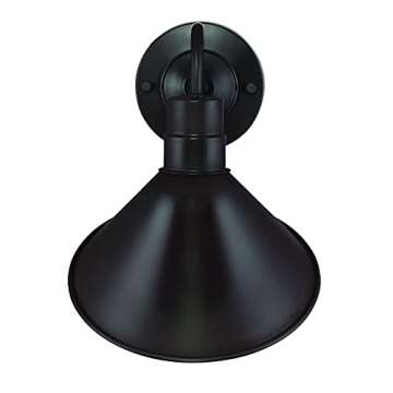 Trade Winds Lighting TW50006ORB Industrial Retro Vintage Gooseneck Barn 1-Light Transitional Wall Sc...