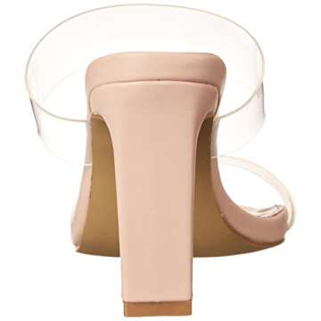 DV Dolce Vita Women's Selsta Heeled Sandal - Clear Comfort