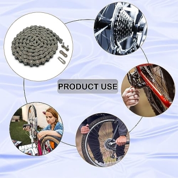 Durable Single Speed Bike Chain 1/2x1/8 inch 116 Links