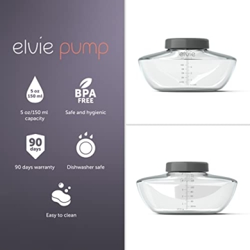 Elvie Pump Breastmilk Storage Bottles for Safe Milk Storage