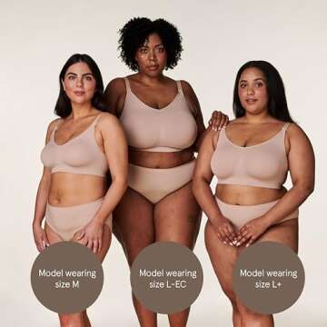 Bravado Designs Women's Body Silk Seamless Nursing Bra and Maternity Bra,Black,Large