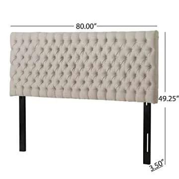 Luxurious Christopher Knight Home Jezebel Headboard Sand