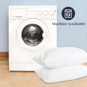 Kuyami Pillow Set - Soft, Fluffy, and Supportive Bed Pillows