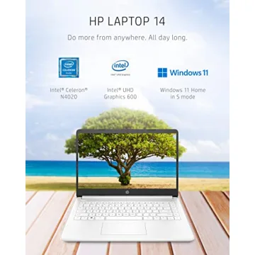 HP 14 Laptop - Intel Celeron, 4GB RAM, Windows 11