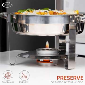 Luminar Resealable Chafing Fuel Cans - 6 Hour Burn