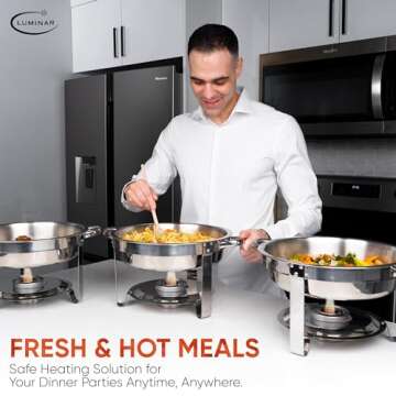 Luminar Resealable Chafing Fuel Cans - 6 Hour Burn