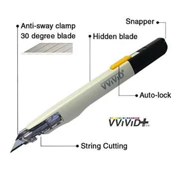 VViViD+ Premium Precision Utility Blade for Crafts
