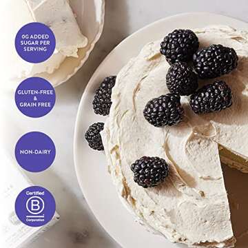 King Arthur Baking Keto Cake Mix, Yellow, 2g Net Carbs 0g Added Sugar Per Serving, Low Carb & Keto Friendly, 9oz, White