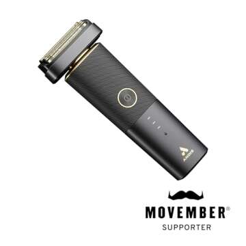 Andis 17300 reSURGE Electric Lithium Titanium Precision Foil Wet/Dry Rechargeable Shaver, Black