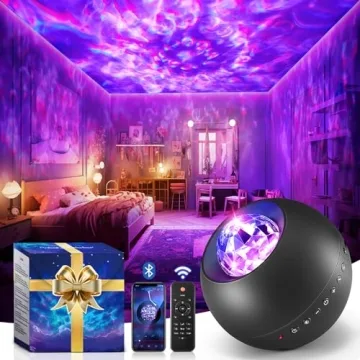 OneFire Galaxy Projector with Gift Box - 240 Lighting Modes & Bluetooth Music
