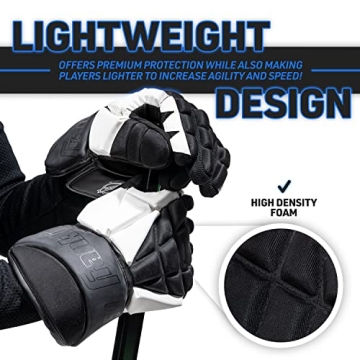Franklin NHL Street Hockey Gloves - Lightweight and Durable