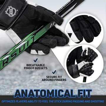 Franklin NHL Street Hockey Gloves - Lightweight and Durable